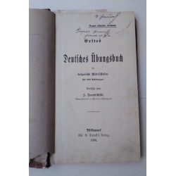 Първа немска читанка от 1906